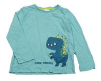 Azurové triko s dinosaurem impidimpi