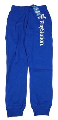 Nové - safírové tepláky s logem - PlayStation 