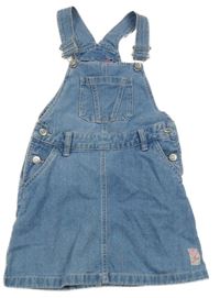 Světlemodré riflové šaty se srdíčkem POCOPIANO