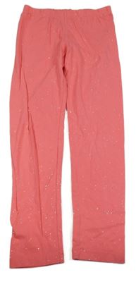 Korálové třpytivé legíny YIGGA