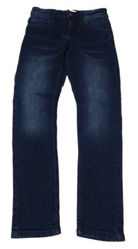 Tmavomodré skinny rifle alive