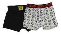 2x - Trenrýrky - Černé s ovladačem, bílé se Star Wars 