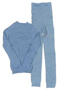 2set- Modré spodní triko + Spodky  