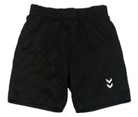Černé sportovní kraťasy Hummel
