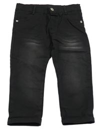 Černé riflové kalhoty