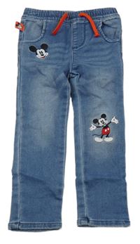 Modré jogger rifle s Mickeym Primark