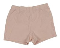 Světlerůžové bavlněné kraťasy L&D