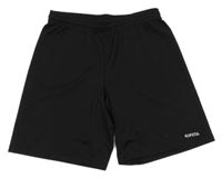 Černé sportovní funkční kraťasy Kipsta