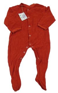 Nové - červený froté overal 