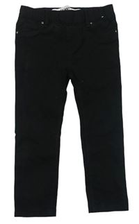 Černé elastické skinny kalhoty Denim Co.
