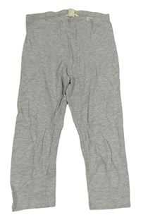 Šedé melírované crop legíny H&M