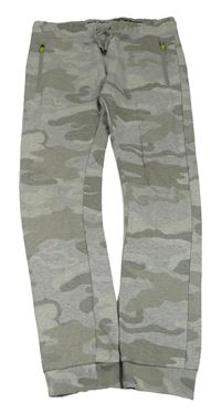 Šedé army tepláky C&A