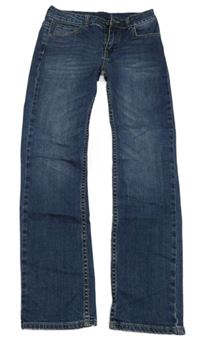 Tmavomodré rifle Manor