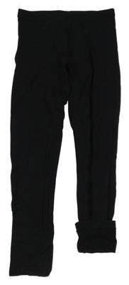 Černé zateplené legíny C&A