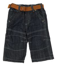 Tmavomodré rifle s páskem George