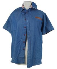 Pánská modrá košile Blu Apparel 