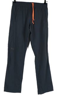 Dámské tmavošedé šusťákové funkční kalhoty Under Armour