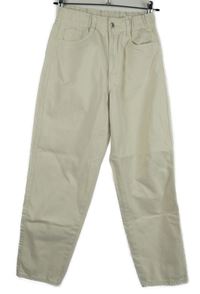 Dámské smetanové mom rifle H&M