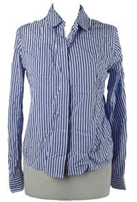 Dámská modro-bílá pruhovaná halenka FB Sister 