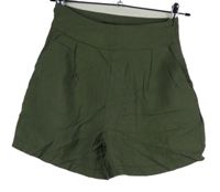 Dámské khaki volné kraťasy Trendyol 