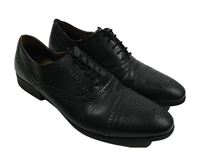 Pánské černé kožené polobotky Thomas Crick vel. 43