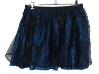 Kostým - Dámská černo-petrolejová hvězdičkovaná tylová sukně George 