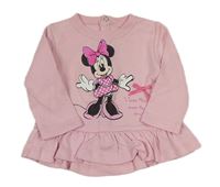 Světlerůžová tunika s Minnie