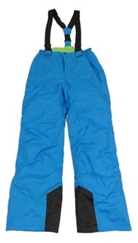 Azurové šusťákové oteplovačky Pocopiano