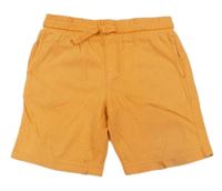 Oranžové bavlněné kraťasy Mothercare
