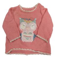 Růžový svetr se sovou George