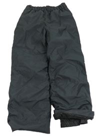 Antracitové šusťákové funkční oteplovačky Wed´ze