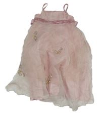 Světlerůžové slavnostní šaty s flitry Monsoon