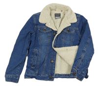 Modrá riflová zateplená bunda PRIMARK