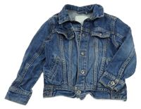 Modrá riflová bunda Vertbaudet