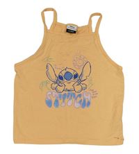 Oranžový crop top se Stitchem Disney + George 