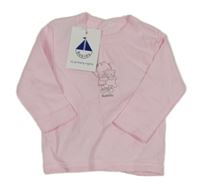 Nové - Světlerůžové triko s holčičkou Babidu