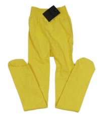 Nové - Žluté punčocháče 