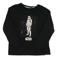 Černé triko se Star Wars 