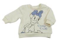 Smetanová mikina s Daisy Primark 