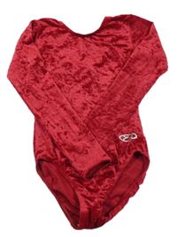 Červené sametové cvičební body 