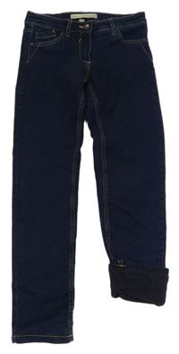 Tmavomodré podšité rifle Pocopiano 