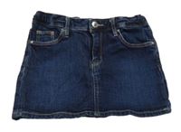 Tmavomodrá riflová sukně H&M