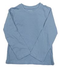 Modrošedé triko Primark