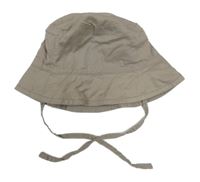 Béžový plátěný klobouk H&M