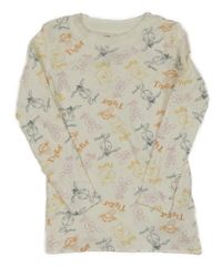Bílé triko s Medvídkem Pú a kamarády Disney + Primark 