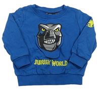 Modrá mikina s dinosaurem - Jurský svět 