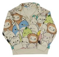 Smetanová mikina se zvířátky H&M