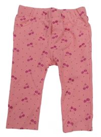 Korálové puntíkaté turecké tregíny s třešničkami in extenso