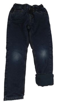 Tmavomodré slim podšité rifle C&A