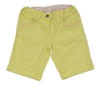 Žluté riflové kraťasy C&A